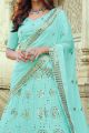 Sky Blue Georgette Lehenga Choli (NWG-784)