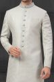 Sky Blue Silk Sherwani (NMK-6022)