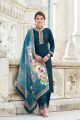 Teal Cotton Salwar Suit (NWS-6737)