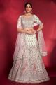 White Soft Silk Lehenga Choli (NWG-1346)