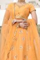 Yellow Silk Lehenga Choli (NWG-656)